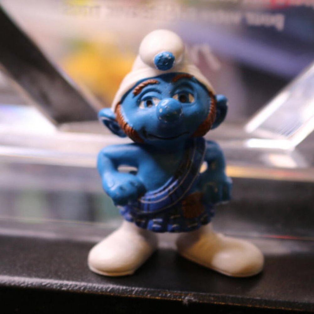 Schleich Gutsy Figure Smurfs in 3D Movie 2010 20732 Kilt toy